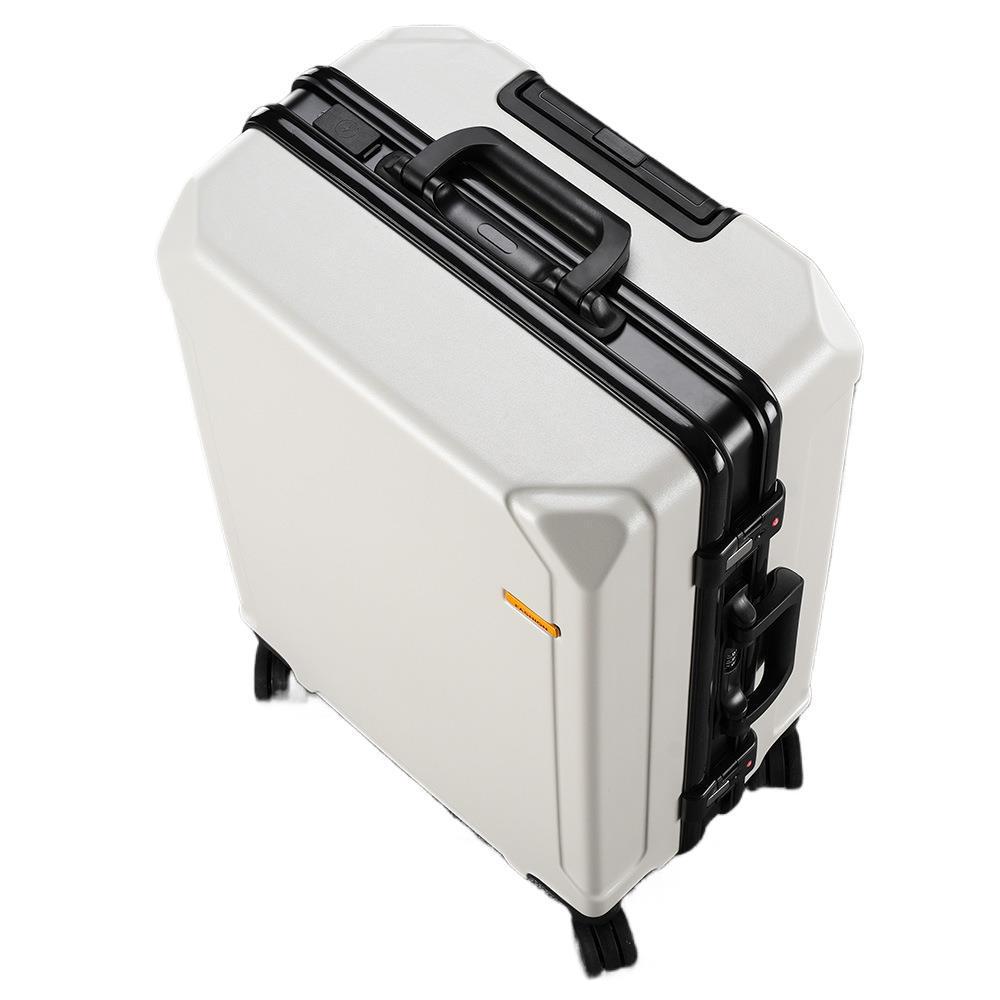 2025 Durable 20" Carry-on Aluminum Suitcase with Universal Wheels for Men and Women