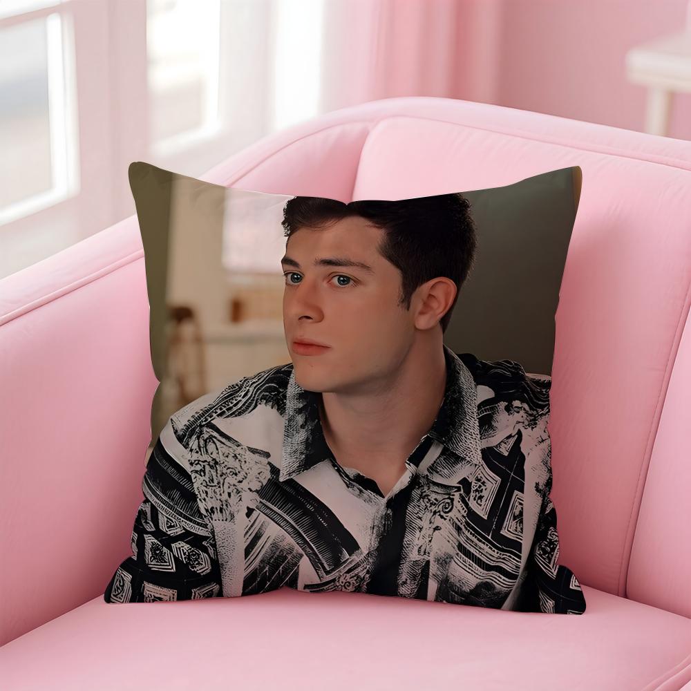 BBen Cross TV Character Cushion Cover Pillow Case Soft Friendly Fabric Concealed Zipper