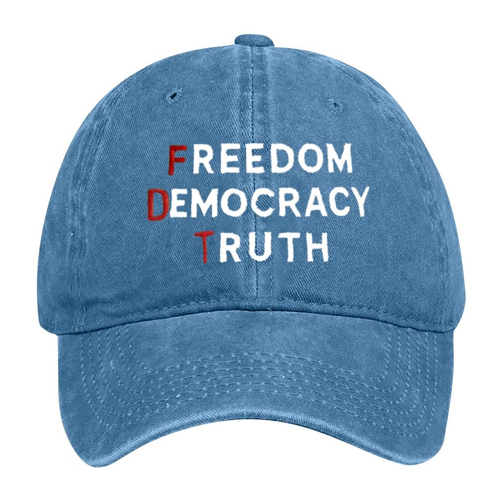 Cap Mens Womens Print Distressed Adjustable Sun Hat Cotton Funny Hats