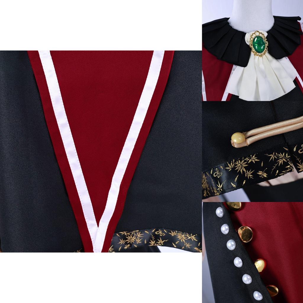 Sweet And Charming Ave Mujica Cosplay Costume With Vibrant Accessories For All Sizes