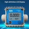 1inch K24 Electronic Turbine Flow Meter DN25 Plastic External Thread High Precision Flowmeter for Water Fuel Urea Diesel