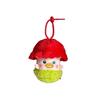 Stuffed Plush Mushroom Pendant For Kindergarten Graduation Kids Activity Gift