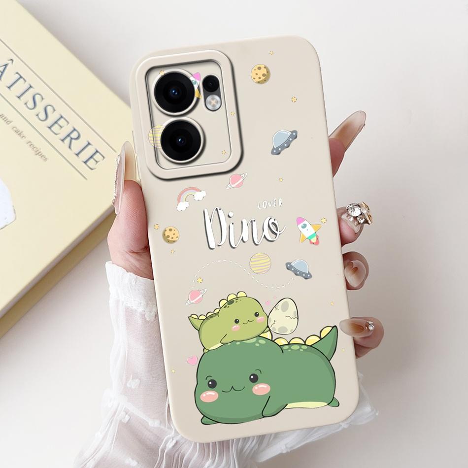 For OPPO Reno13 F 4G 5G Reno13 Pro Cute Cartoon Astronaut Cat Phone Case Reno 13F 13 13Pro Soft Silicone Shockproof Cases