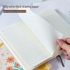 Hand-Painted Floral A5 Notebook - Customizable High-Value Journal with Logo Printing Capability