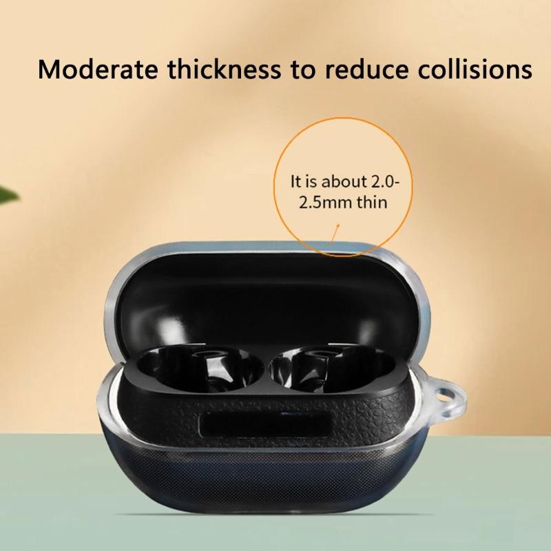 Scratchproof Case Shockproof Skin Wrap for H3 Earbud Dustproof Enclosure Housing Washable Soft TPU Sleeve Enhancing Grip