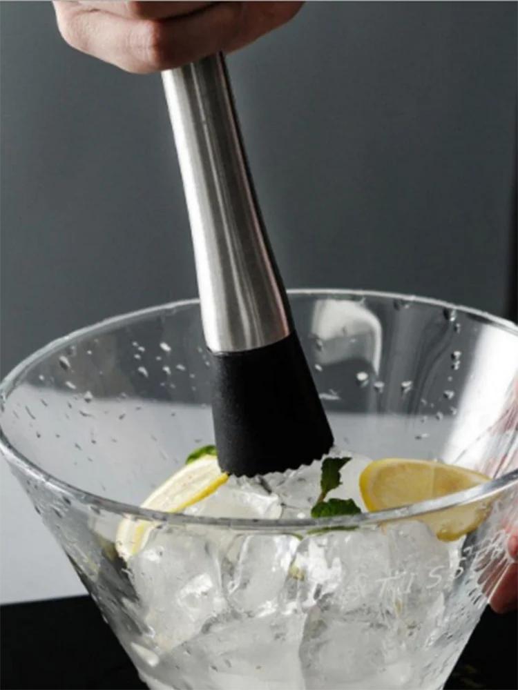 1pc-Juice rammer Ice crusher hammer Shaker Cup Beating hand lemon Tea tool cup ice masher stick