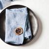 Polyester Cloth Napkins 18 X 18 Inches Cheesecloth Napkins Table Dinner Versatile Reusable for Dining Parties Wedding Decoration