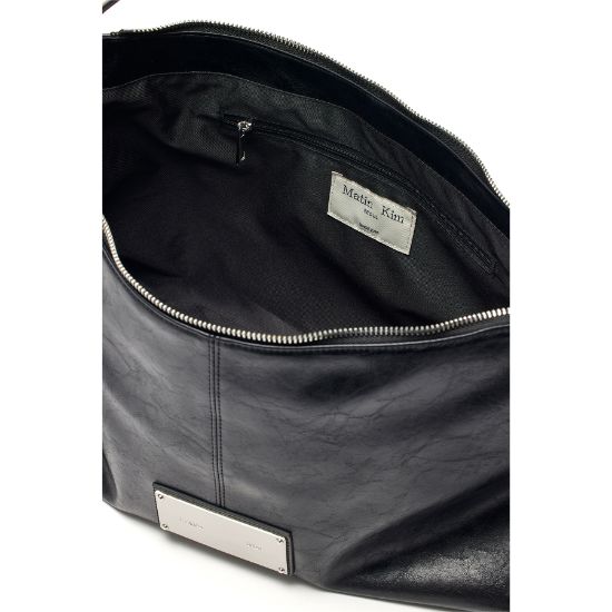 Matin Kim SIDE ZIPPER SHOULDER BAG [Original Product]