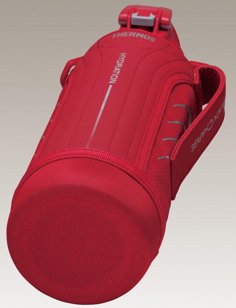 Thermos Vacuum Insulated Sports Bottle, 1.0L, Red, FFZ-1000F R