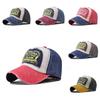2022 Spring Season Ins Style Embroidered Washed Denim Ball Cap