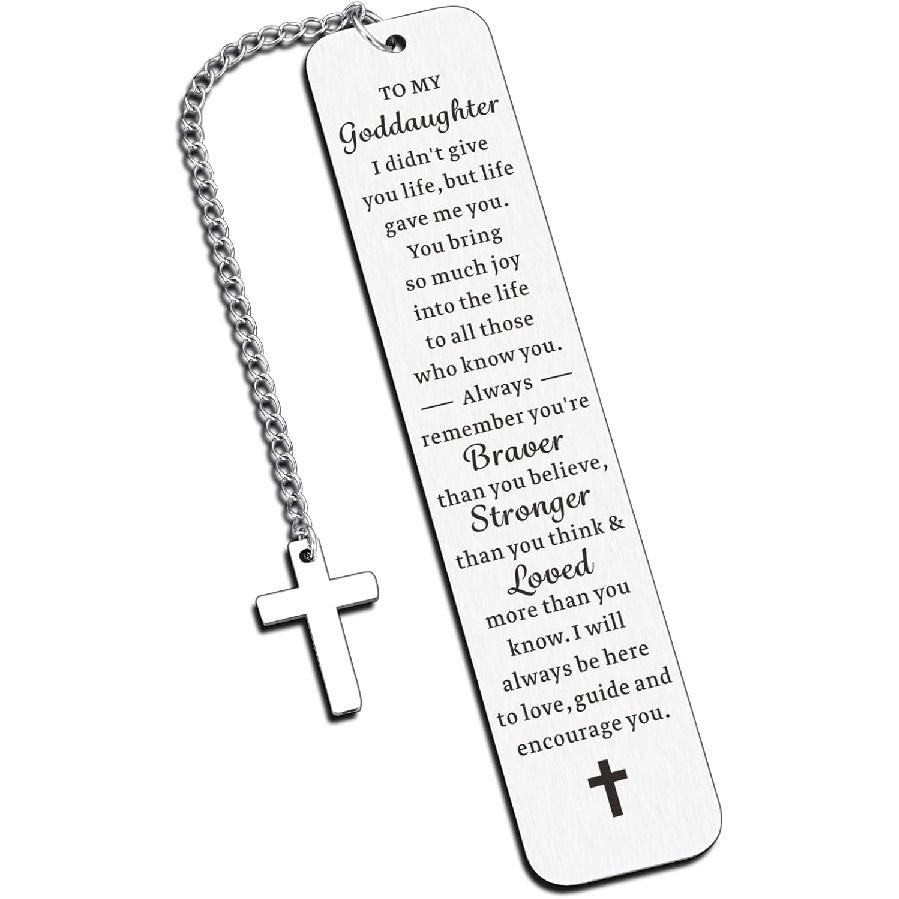 Подарки крестнице от крестной Крестнице Закладка для нее Моей дочери Подарок Подарки на Крещение от крестных Крестнику Подарок Ребенку Божьему Подарок