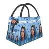 Fondo De Pantalla Karol G Insulated Lunch Bag for Women Bento Storage Food Boxes Container Cooler Thermal Lunch Box Tote