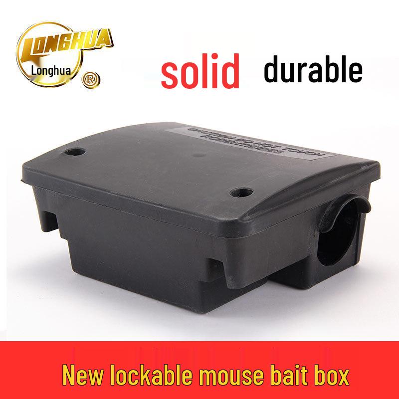 Zamykana pułapka na szczury i myszy, pudełko na przynętę