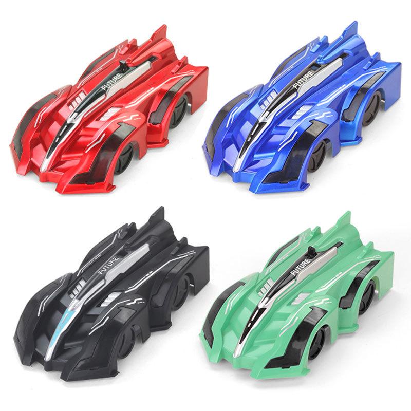 Remote Control Wall Climbing Car Electric Drift Stunt RC Racing Car Toy for Boys 2 Modes for Wall and Floor Driving