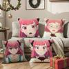 R-Rock is a Lady's Modesty Pillow Case Anti-dustmite Pillowcase Invisible zipper silky Sofa cushion cover