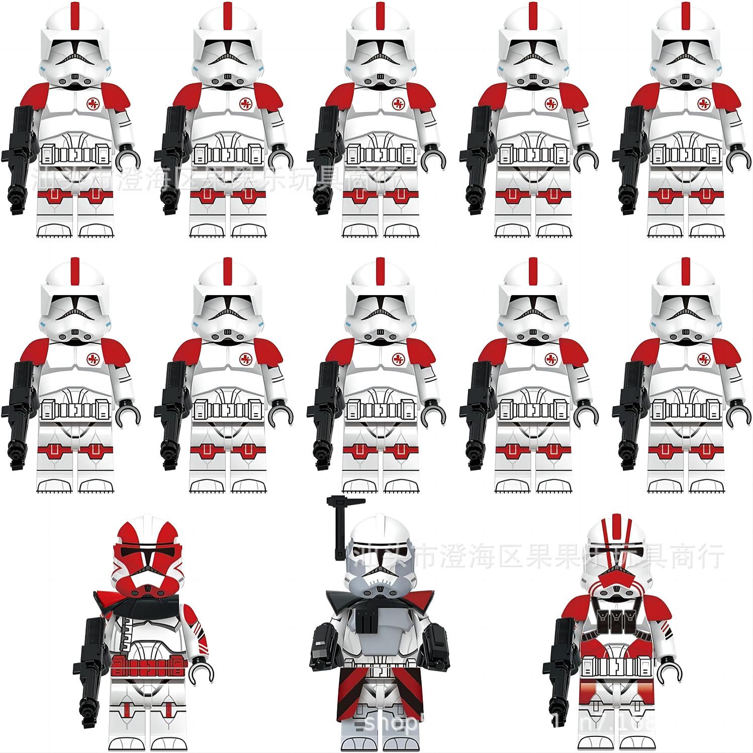 Star Wars Medical Clone Trooper Building
