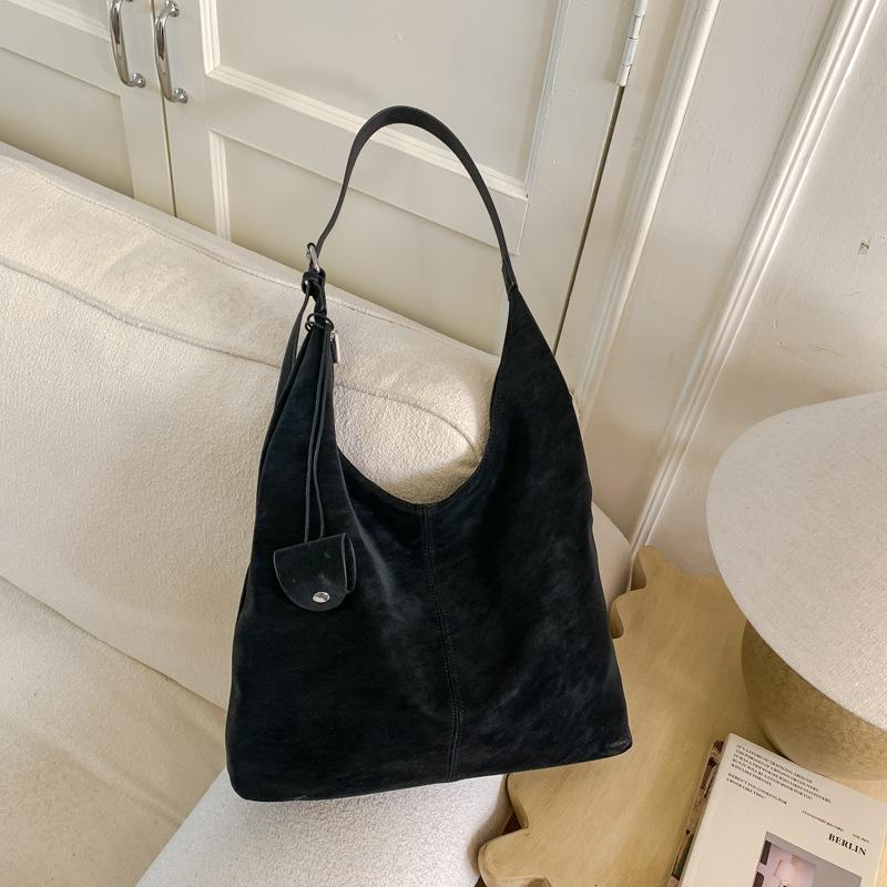 Sac Tote Haut de Gamme Grande Capacité, Style Rétro, Tendance pour le Travail et les Trajets, Sac Bandoulière Simple