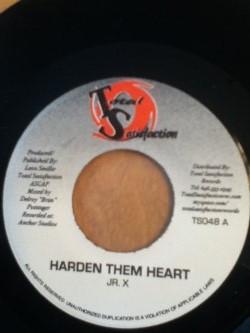

7inch Record JUNIOR X / FRAGGA RANKS - Harden Them Heart - What does It ta TS048 Total Satisfact 2008 Jamaica Reggae, Ska & Dub Used