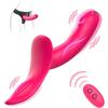 G Spot Vibrator Strap On Dildo, Remote Control Vibrators Panty Clitoral Double Dildo, Wearable Strap-On Sex Toys for Women Couple