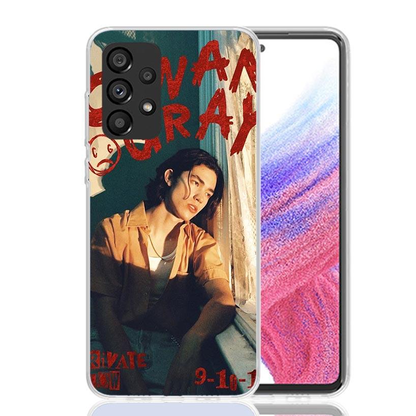 Conan Gray Found Heaven Phone Case For Samsung Galaxy A52 A32 A22 A12 A02S A50S A30S A51 A31 AA71 Note 20 Ultra 10 S10 Plus Gala