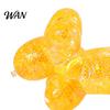 Kids Stress Relief Toy Glitter Balloon Dog Squeeze Toy, Transparent Sensory Soft Stretchy Animal Shape Fidget for Home Office Classroom