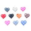 Acrylic Heart Building Block Keychain Pendant Ornament