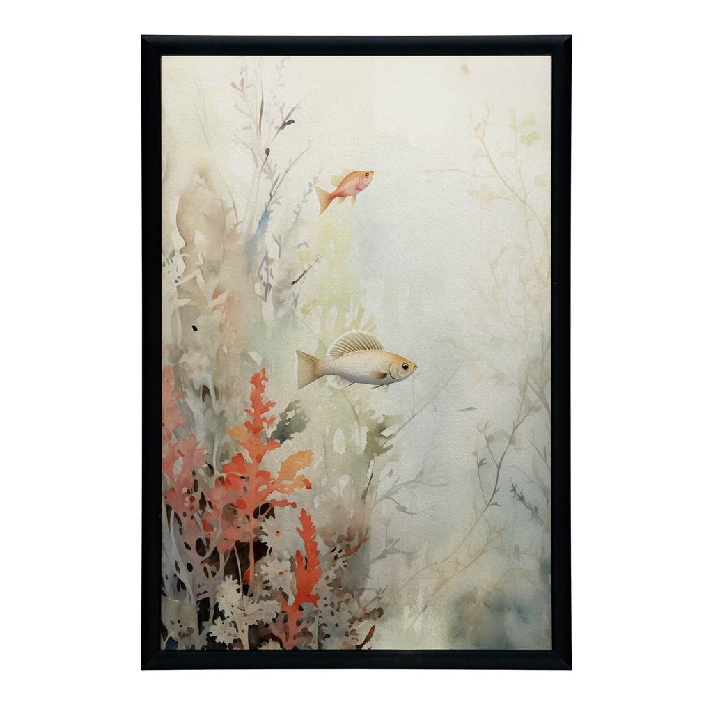 Miękkie Barwy Podmorskiego Raju Miękkie Barwy Podmorskiego Raju, 30X40 Cm, Bez Ramy, Papier Matowy 230 Gsm