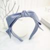 Colorful Satin Big Bow Hairbands Headbands Ornament Accessories Hair Accessories