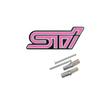 3D Metal STI Logo Emblem Car Front Grille Logo Badge Sticker Styling for Subaru Legacy Impreza XV BRZ Forester WRX Levorg Ascent bb1