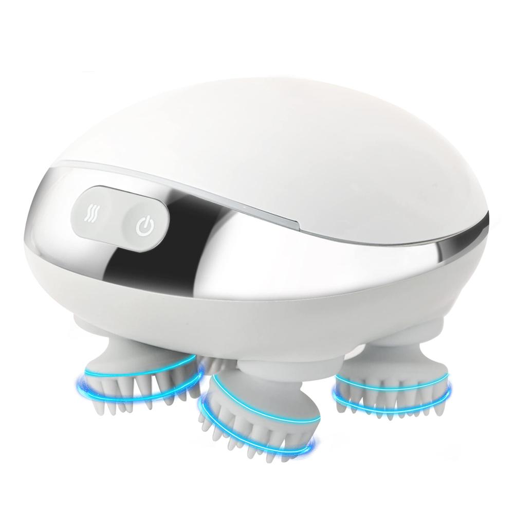 Head Massager Smart Scalp Massager for Hair Growth Vibrator Scalp Massage Machine for Migraine Relief Body Relaxation Treatment