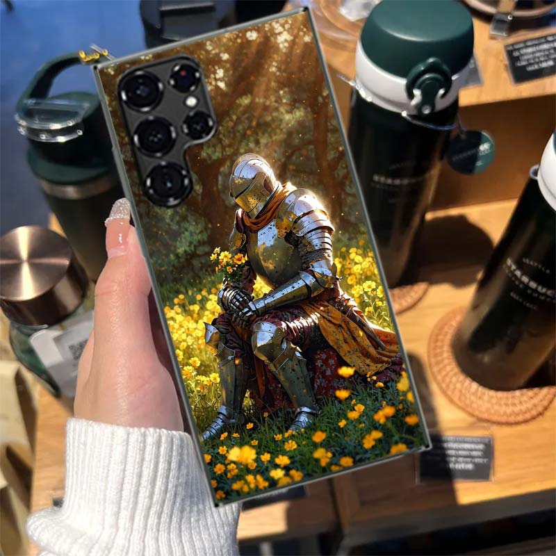 Flower Knight of the Light Cases Phone Case for Samsung Galaxy S26 Ultra S25 Edge S24 S23 FE S21 Plus S20 S22 S10 Cover TPU Capa