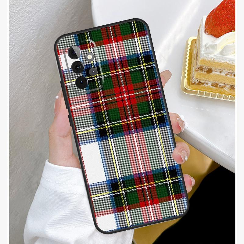 Clan Stewart Tartan Karo Muster Hülle Für Samsung Galaxy A52 A32 A12 A14 A34 A54 A51 A71 A53 A33 A13 A15 A25 A35 A55 Hülle