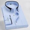 Men's Dress Shirts Fashion Long Sleeve Shirt Autumn Winter Formal Casual Blouse
