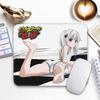 Anime Mouse Pad Small Gaming Mousepad DxD Hero Toujou Koneko Gamer Standard HD MousePads PC Compact Non-Slip Office Mousemat