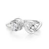 Smyoue 2cttw Certified Moissanite Rings for Women Brilliant Bride Wedding Jewelry 100% 925  Silver Band Plated 18K Gold
