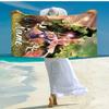 Personalized customized proof beach towel with Wicked pattern - soft, absorbent,quick-drying,perfect swimming,camping&bathing