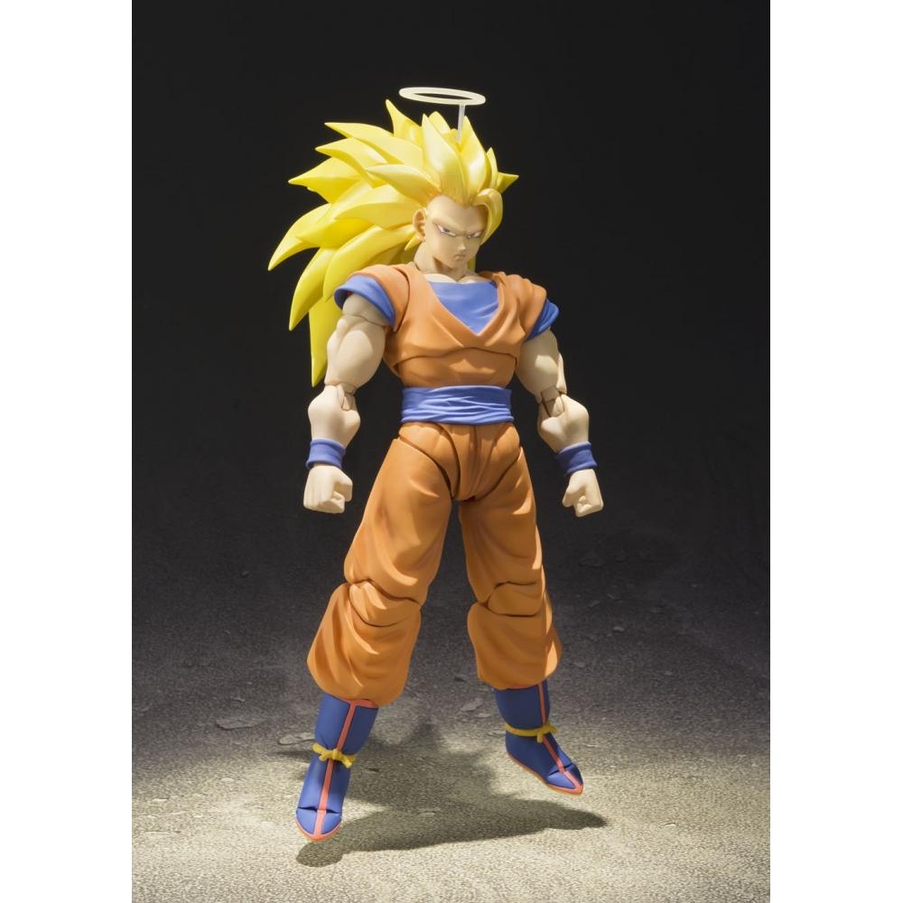 S.H.Figuarts Dragon Ball Z Super Saiyan 3 Son Goku (resale Version) Approximately 155mm PVC & ABS Painted Movable Figure