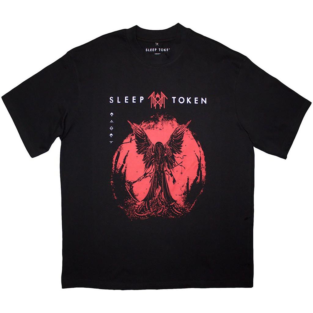 Men's Sleep Token Take Me Back To Eden Oversized Boxy Tee Vintage T-shirt Large