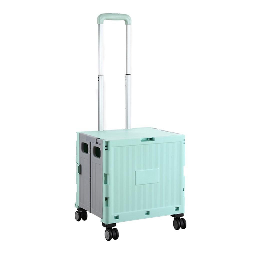 Portable Folding Hand Truck Lightweight Compact Utility Cart For Home Use