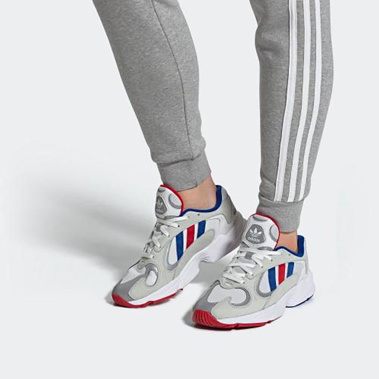 Men's Sneakers Adidas Yung 1 Atmos Barbershop Bright White/College Blue/Light Scarlet