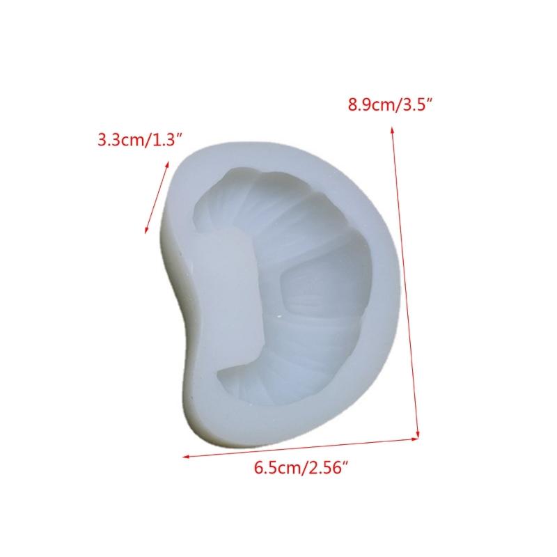 Sheep Horn Candle Silicone Molds Handmade 3D Baking Molds Soap Resin Moulds Crafts for DIY Ice Cream Pastry Decorations