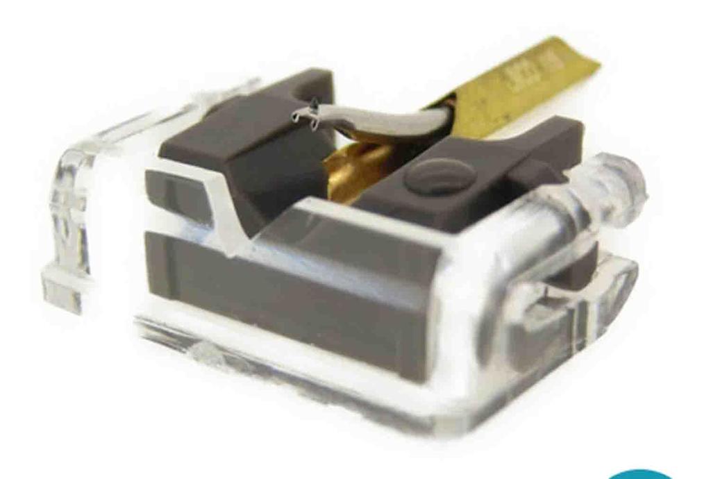 JICO Record Cartridge Replacement Stylus for NUDE IMP IMP SH.192-44G N-44G DK.GRY