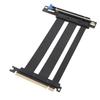 PCIe 5.0 X16 Riser Cable 90 Degree Right Angle 128Gbps Shielded PCIE 5.0 X16 GPU Extension Cable for PC Case Server ITX