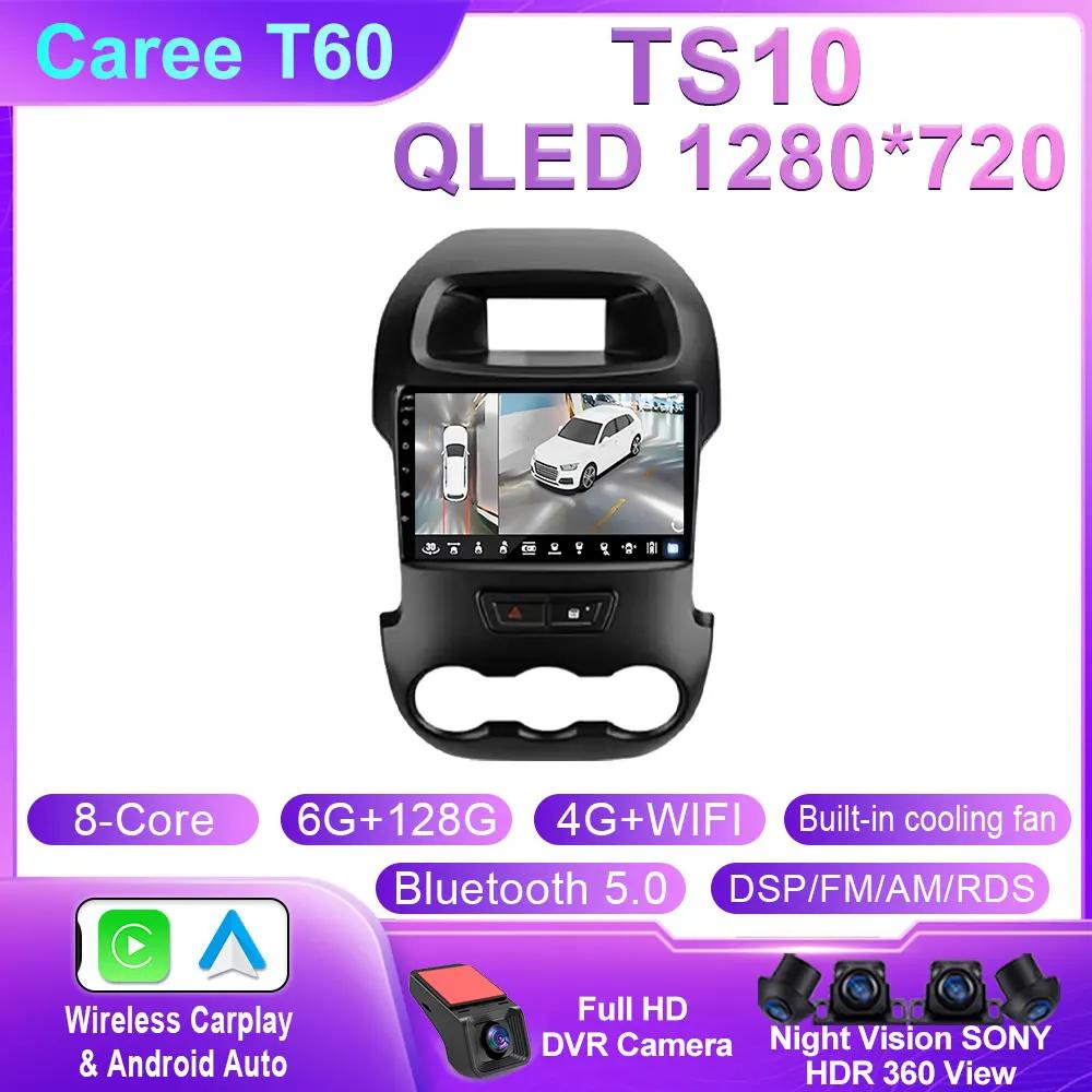 Android 14 For Ford Ranger 2012 2013 2014 2015 Car Radio Stereo Auto DSP Carplay GPS Navigation Player Video WIFI 4G BT No 2 Din