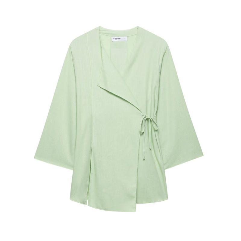 Jnleaog Autumn New Women's Clothing Fashion Style Stylish Kimono Cross Outwear Fluid Pants 6078572