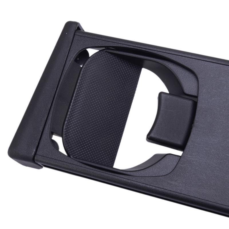 1 Pair Front Dash Cup Holder Trim Black Fit for Toyota Hilux Vigo Fotuner 2005 2006 2007 2008 2009 2010 2011 2012 2013 2014