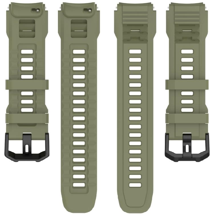 Soft Silicone Replacement Band Waterproof Sweatproof Fitness Straps Sporty Watch Accessory for Smartwatches Use