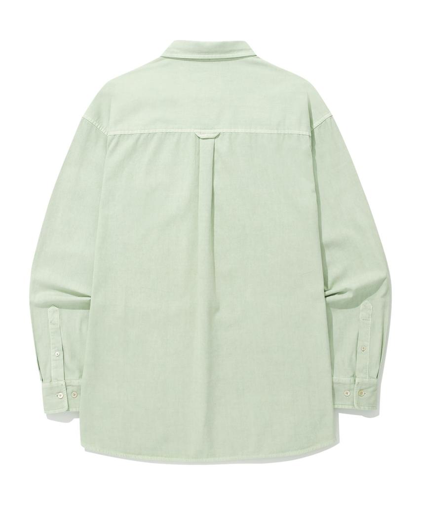 COVERNAT Pigment Oxford Shirt Green
