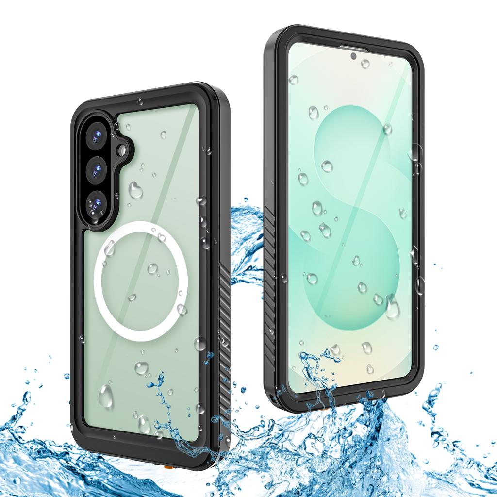 REDPEPPER FS Series For Samsung Galaxy S26+ IPX8 Waterproof Case PC TPU PET Clear Magnetic Phone Cover