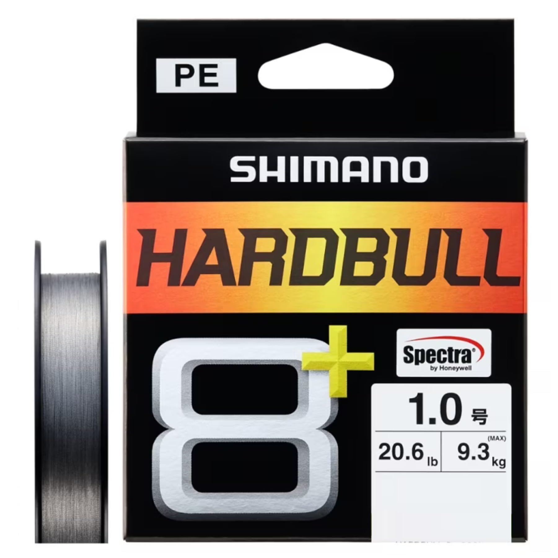 Shimano PE Line Hard Bull 150m Steel Gray 8+ LD-M58X 1.0 (20.6lb)